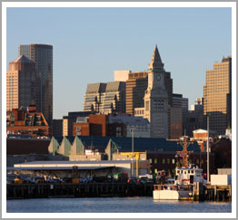 Boston Scenery High Rise Building